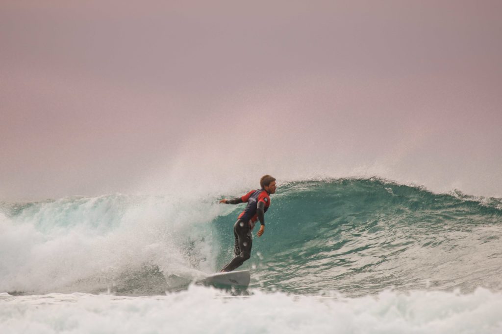 Surfing Coffee Bay Lefts
