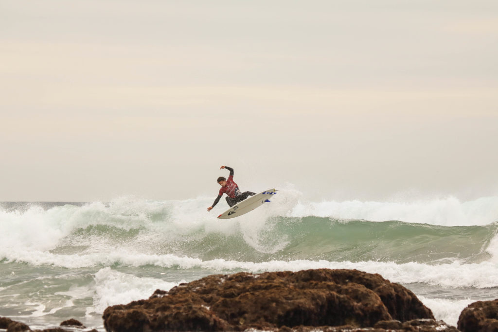 Doing an air in Coffee Bay