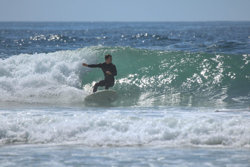 surfing coffee bay